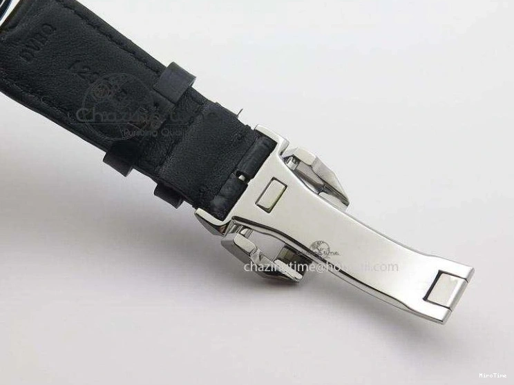 MIROTIME 0406 Portuguese Real PR IW500126 ZF 1:1 Best Edition Grey Red Dial On Black Leather Strap A52010 V Resilient 7333